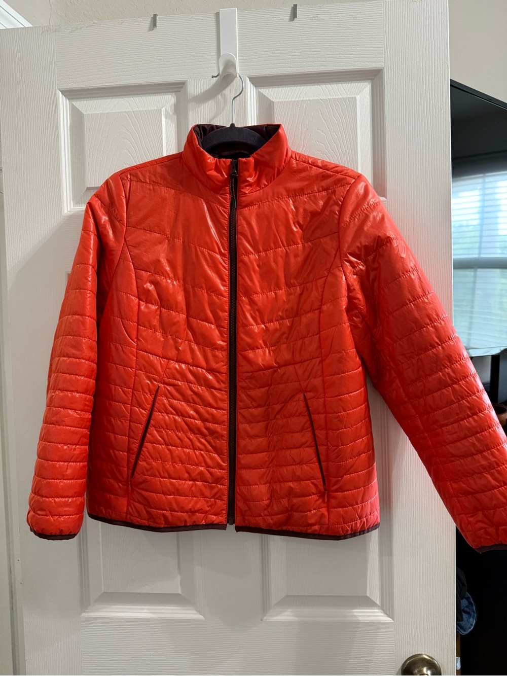 Talbots Lightweight Quilted Women’s Jacket - Orange